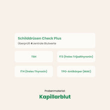 Lade das Bild in den Galerie-Viewer, Schilddrüsen Check Plus
