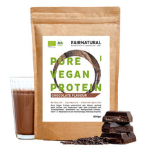 Lade das Bild in den Galerie-Viewer, Bio Veganes Proteinpulver Schoko ohne Soja
