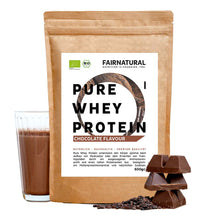 Lade das Bild in den Galerie-Viewer, Bio Whey Protein Pulver Schoko

