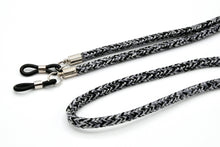 Lade das Bild in den Galerie-Viewer, Brillenband 4mm Grau Meliert
