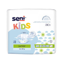 Lade das Bild in den Galerie-Viewer, Seni Kids a30 Atmungsaktive Inkontinenzhosen für Kinder ideal für Kinder, elastische Klebeklettverschlüsse
