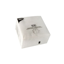 Lade das Bild in den Galerie-Viewer, PAPSTAR Servietten 1-lagig, 33x33 cm, weiß, ideal für Feste | Packung (1200 Stück)
