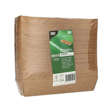 Lade das Bild in den Galerie-Viewer, PAPSTAR 50 Snacktrays, Pappe "pure" - braun
