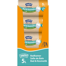 Lade das Bild in den Galerie-Viewer, Swirl Tragegriff-Müllbeutel Bad- &amp; Kosmetik 5 l Reißfest &amp; Dicht | Rolle (40 Beutel)
