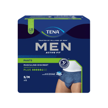 Lade das Bild in den Galerie-Viewer, TENA Men Active Fit Pants Plus Inkontinenzpants, blau
