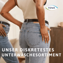 Lade das Bild in den Galerie-Viewer, TENA Silhouette Plus Black Inkontinenzslips Gr. M | Packung (12 Stück)
