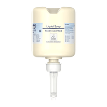 Lade das Bild in den Galerie-Viewer, Tork 420502 Mini Flüssigseife, Mild-Duftend, 475 ml | Karton (8 Flaschen)
