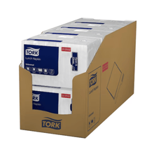 Lade das Bild in den Galerie-Viewer, Tork 509300 Lunchserviette Weiß Universal 1-lagig | Karton (8 Packungen)
