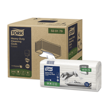 Lade das Bild in den Galerie-Viewer, Tork 530179 Extra-Starke Reinigungstücher Premium W4 | Karton (4 Packungen)
