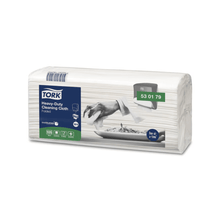 Lade das Bild in den Galerie-Viewer, Tork 530179 Extra-Starke Reinigungstücher Premium W4 | Karton (4 Packungen)

