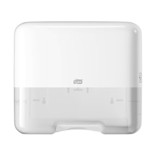 Lade das Bild in den Galerie-Viewer, Tork 553100 Mini-Spender für Zickzack-Handtücher Elevation H3 | Packung (1 Stück)

