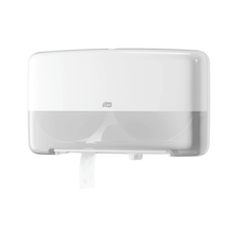 Lade das Bild in den Galerie-Viewer, Tork 555500 Doppelrollenspender für Mini Jumbo Toilettenpapier T2 | Packung (1 Stück)
