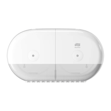 Lade das Bild in den Galerie-Viewer, Tork SmartOne® 682000 Mini Doppelrollenspender für Toilettenpapier T9 | Packung (1 Stück)
