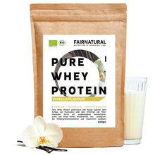 Lade das Bild in den Galerie-Viewer, Bio Whey Protein Pulver Vanille
