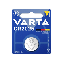 Lade das Bild in den Galerie-Viewer, Varta Knopfzelle CR2025, 160 mAh, Lithium Coin - 1 Stück | Packung (1 Stück)
