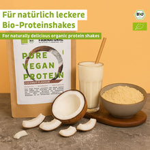 Lade das Bild in den Galerie-Viewer, Bio Veganes Proteinpulver Kokos ohne Soja
