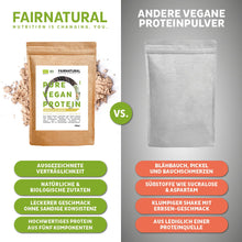 Lade das Bild in den Galerie-Viewer, Bio Veganes Proteinpulver Vanille ohne Soja
