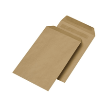 Lade das Bild in den Galerie-Viewer, Versandtasche C4 229x324mm selbstklebend, 90g braun Natron - 250 Stk.
