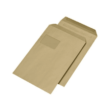 Lade das Bild in den Galerie-Viewer, Versandtasche C4 229x324mm selbstklebend, 90g braun Natron - 250 Stk.
