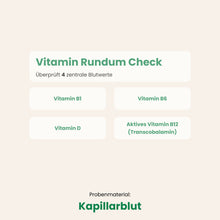 Lade das Bild in den Galerie-Viewer, Vitamin Rundum Check
