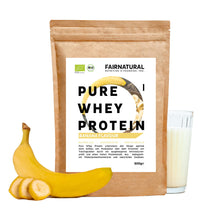 Lade das Bild in den Galerie-Viewer, Bio Whey Protein Pulver Banane

