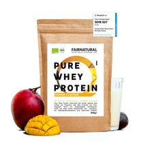 Lade das Bild in den Galerie-Viewer, Bio Whey Protein Pulver Mango
