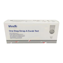 Lade das Bild in den Galerie-Viewer, Wondfo Streptokokken A Schnelltest – Scharlach Selbsttest | Packung (1 Stück)
