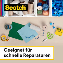 Lade das Bild in den Galerie-Viewer, Scotch® doppelseitiges Klebeband, 1 Rolle, 12 mm x 33 m
