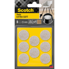 Lade das Bild in den Galerie-Viewer, Scotch® Extra weiche Filzpads, selbsthaftend, beige
