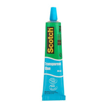 Lade das Bild in den Galerie-Viewer, Scotch®transparenter lösemittelfreier Kleber für den Haushalt 30 ml, 1 Tube/Packung | Packung (1 Stück)
