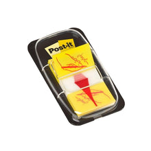 Lade das Bild in den Galerie-Viewer, Post-it® Index Haftstreifen, Standard, Gelb, 25,4 mm x 43,2 mm, 50 Haftstreifen/Spender
