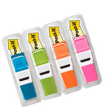 Lade das Bild in den Galerie-Viewer, Post-it® Index Haftstreifen, Mini, Transluzente Farben, 11.9 mm x 43.2 mm, Promotion, 35 Haftstreifen/Spender, 3 Spender + 1 Gratis/Packung | 1 Stück
