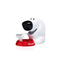 Lade das Bild in den Galerie-Viewer, Scotch™ Tischabroller im Hunde Design C31 + Scotch® Magic™ unsichtbares Klebeband, 19 mm x 8,89 m, 1 Rolle/Packung | Packung (1 Stück)

