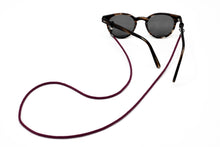 Lade das Bild in den Galerie-Viewer, Brillenband 3mm Aubergine
