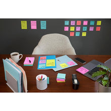Lade das Bild in den Galerie-Viewer, Post-it® Super Sticky Notes, 47,6 mm x 47,6 mm, 90 Blatt/Block, 100% PEFC

