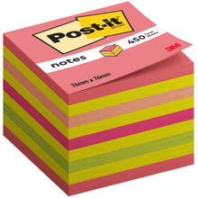 Lade das Bild in den Galerie-Viewer, Post-it® Notes Würfel, 76 mm x 76 mm, 450 Blatt/Block, 100% PEFC
