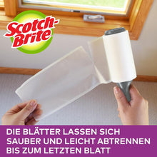 Lade das Bild in den Galerie-Viewer, Scotch-Brite™ Pet Extra Sticky* Roller für Tierhaare, 48 Blatt, 1/Packung | Packung (1 Stück)
