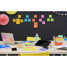 Lade das Bild in den Galerie-Viewer, Post-it® Super Sticky Notes, 76 mm x 76 mm, 90 Blatt/Block, 100% PEFC
