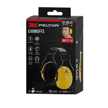 Lade das Bild in den Galerie-Viewer, 3M™ PELTOR™ Optime™ I Kapselgehörschutz H510A, SNR-Wert 27 dB, Gelb | Packung (1 Stück)
