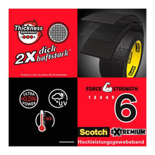 Lade das Bild in den Galerie-Viewer, Scotch® Extremium™ Ultra Hochleistungs-Klebeband DT17, 25 m x 48 mm, 1 Rolle/Paket | Packung (1 Rolle)
