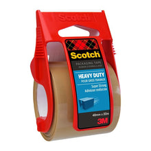 Lade das Bild in den Galerie-Viewer, Scotch® Extra starkes Verpackungsklebeband, Braun, 48 mm x 20,3 m, 1 Rolle auf Handabroller/Packung
