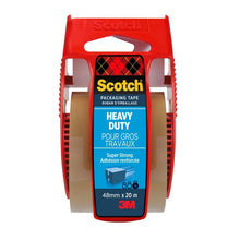 Lade das Bild in den Galerie-Viewer, Scotch® Extra starkes Verpackungsklebeband, Braun, 48 mm x 20,3 m, 1 Rolle auf Handabroller/Packung
