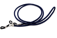 Lade das Bild in den Galerie-Viewer, Brillenband 3mm Dunkelblau
