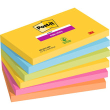 Lade das Bild in den Galerie-Viewer, Post-it® Super Sticky Notes, 76 mm x 127 mm, 90 Blatt/Block, 100% PEFC

