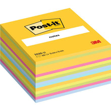 Lade das Bild in den Galerie-Viewer, Post-it® Notes Würfel, Ultra-Farben, 76 mm x 76 mm, 450 Blatt/Block, 1 Block/Packung, 100% PEFC, SGSCH-PEFC-COC-110078 | Packung (1 Set)
