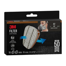 Lade das Bild in den Galerie-Viewer, 3M™ Filterpatrone 6055, A2 Organische Dämpfe
