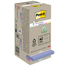 Lade das Bild in den Galerie-Viewer, Post-it® Recycling Z-Notes, 76 mm x 76 mm, 100 Blatt/Block, 100% PEFC
