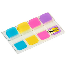 Lade das Bild in den Galerie-Viewer, Post-it® Index Strong Ablagetabs, Mini, Blau, Violett, Rosa und Gelb, 15.8 mm x 38.1 mm, 40 Haftstreifen/Spender, 1 Spender/Packung | 1 Stück
