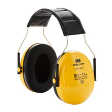 Lade das Bild in den Galerie-Viewer, 3M™ PELTOR™ Optime™ I Kapselgehörschutz H510A, SNR-Wert 27 dB, Gelb | Packung (1 Stück)
