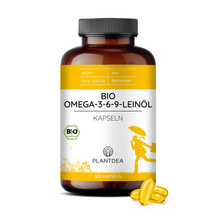 Lade das Bild in den Galerie-Viewer, Bio Omega-3-6-9-Leinöl Kapseln
